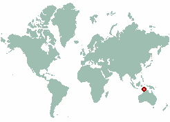 Dili in world map